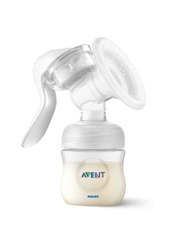 Philips Avent Hand-Milchpumpe Natural Motion - SCF430/ in weiss