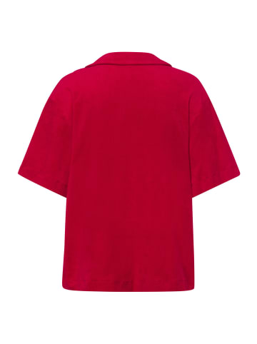 Hanro T-Shirt Sleep & Lounge in garnet red