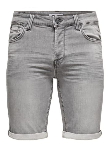 Only&Sons Short in Grey Denim