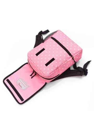 Reisenthel Kinderrucksack 28 cm in panda dots pink