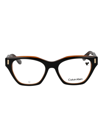 Calvin Klein Damen Optische Fassungen Katzenauge Schwarz