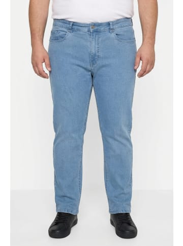 Men Plus Jeanshose in bleached denim