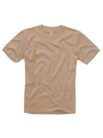 Brandit T-Shirt "T-Shirt" in Beige