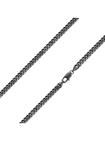 True Rebels Kette aus Edelstahl in schwarz