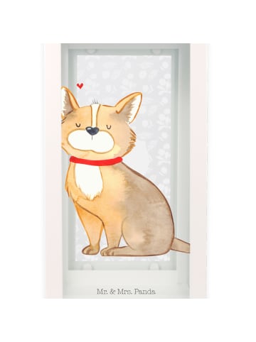 Mr. & Mrs. Panda Laterne Hund Glück ohne Spruch in Transparent