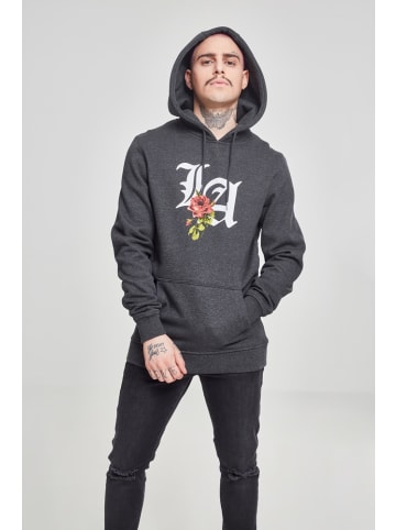 Mister Tee Hoodie "LA Rose Hoody" in Grau