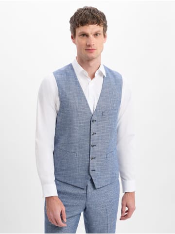 Finshley & Harding Baukasten-Weste Max in indigo - 0003