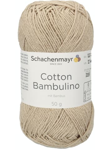 Schachenmayr since 1822 Handstrickgarne Cotton Bambulino, 50g in Beige