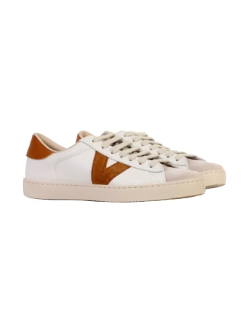 Victoria Leder-Sneaker Braun