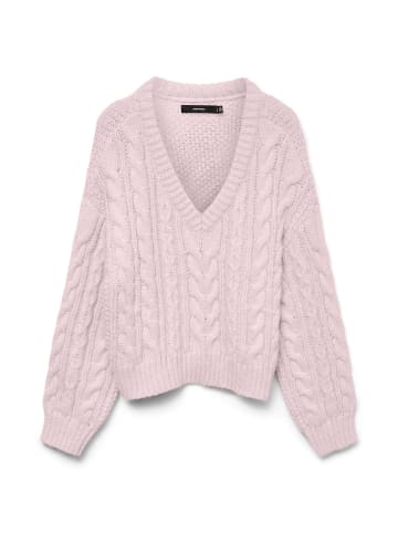 Vero Moda Strickpullover in Cherry Blossom