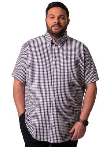 Men Plus Hemd in navy blau