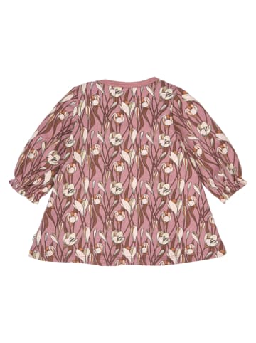 müsli Set aus Langarmkleid und Babyleggings in Nostalgia rose/ Root/ Oak