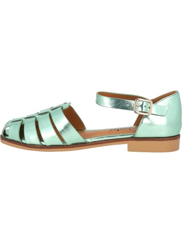 Palado Riemchensandalen Nigata by Sila Sahin in Grün Metallic