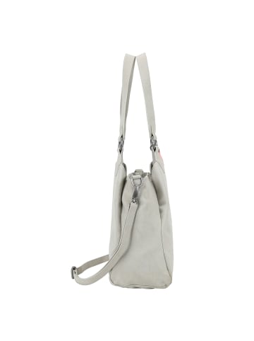 Fritzi aus Preußen Maia Suede Jacky Shopper Tasche 40 cm in warm stone