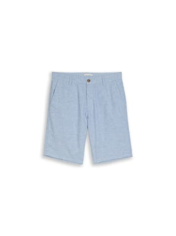 Tom Tailor Short in bleeched blue chambray