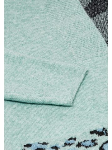 IMANE Damen Strickjacke in Lagune