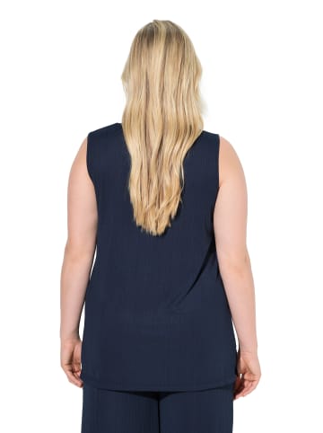 Ulla Popken Strick-Top in marine