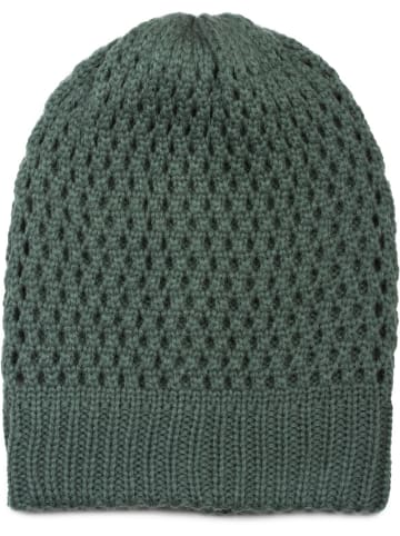 styleBREAKER Strick Beanie Mütze in Dunkelgrau