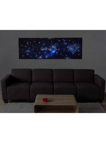 MCW LED-Bild mit Timer, 120x40cm Sternenhimmel