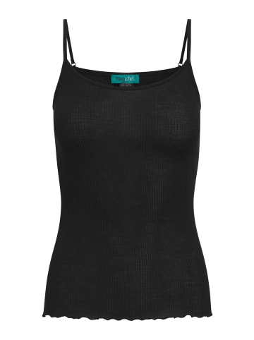 TOOCHE Top "Spaghetti" in Schwarz
