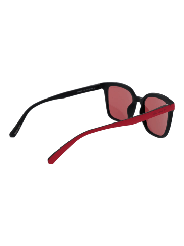 Gant Unisex Sonnenbrille Quadratisch Rot