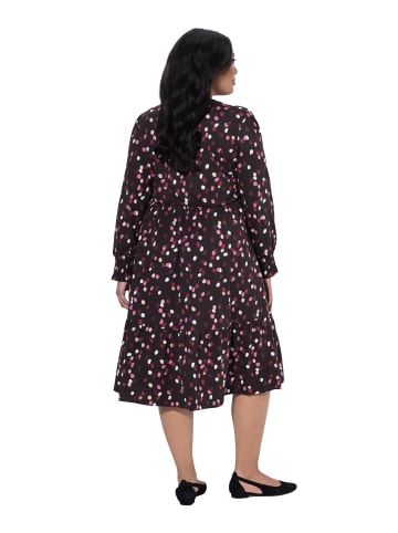 Ulla Popken Kleid in mahagoni