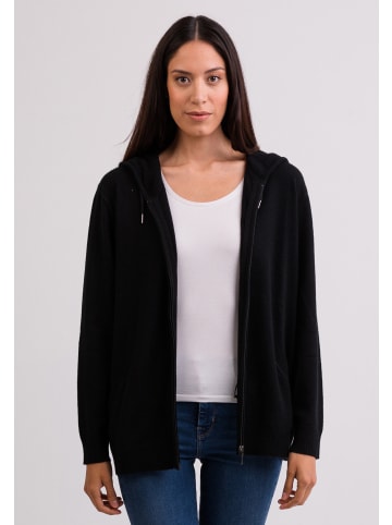 CASH-MERE.CH Hoodie in Schwarz