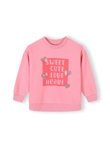 Minoti Sweatshirt 30FLEECE112 in hellpink