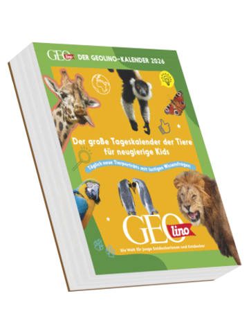 TeNeues Calendars & Stationery Kalender - GEOlino - Der GEOlino-Kalender 2026 - Abreißkalender 12,5x16 c