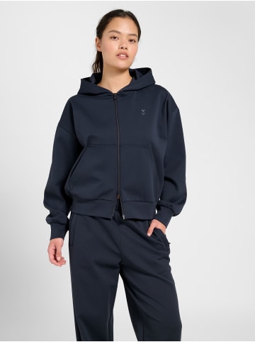 Hummel Reißverschluss Kapuzenpullover Hmldefender Multisport Damen in EBONY