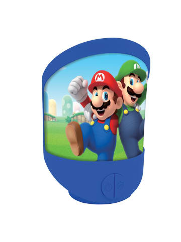 Lexibook Super Mario Wandlicht Tisch-Nachtlicht Lampe mit Timerfunktion 3 Jahre