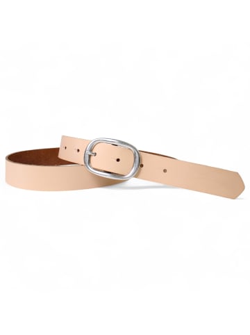 FRONHOFER Ledergürtel in Peach