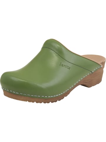 Sanita Comfortwear Clog "Original-Sandra Open" in Grün