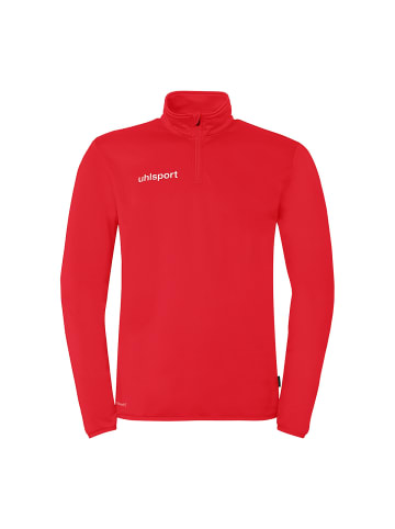 uhlsport 1/4 ZIP TOP Essential in rot/weiß