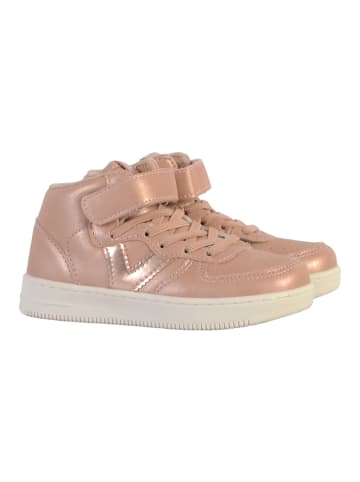 Victoria Hohe Sneaker mit Klettverschluss für Kinder Beige