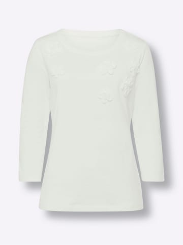 Heine 3/4-Arm-Shirt in ecru