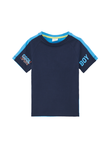 s.Oliver T-Shirt kurzarm in Blau