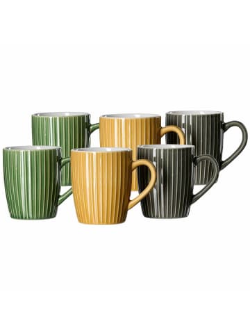 Ritzenhoff & Breker 6er Set Henkelbecher Umea 350 ml bunt in bunt