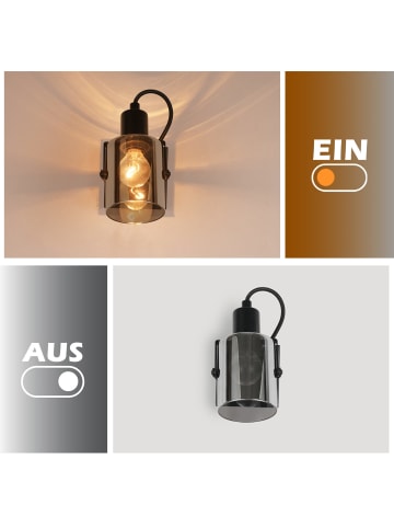 ZMH Deckenstrahler 1-flammig in rauchgrau