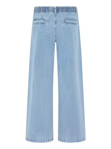 CARTOON Casual-Hose mit weitem Bein in Blau