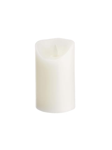 Butlers LED Kerze Höhe 13cm GLOWING FLAME in Creme