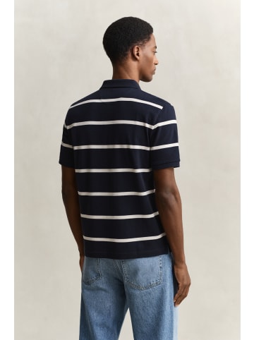 Gant Shirt in marine beige - 0001