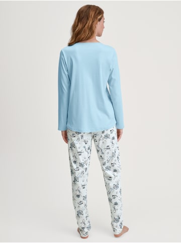 Calida Pyjama in cascade blue
