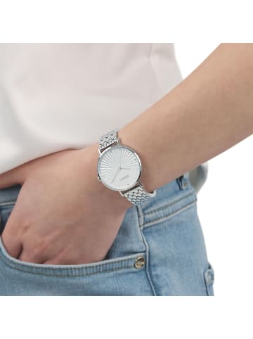 JOOP! Quarzuhr Edelstahl in Silber