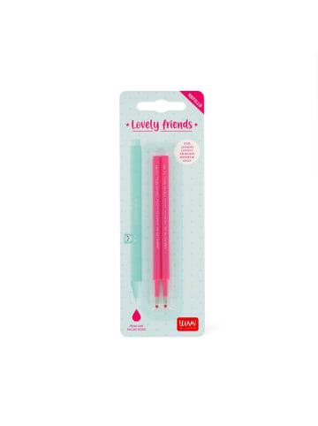 LEGAMI Legami Gelstift 2 Ersatzpatronen - LOVELY FRIENDS REFILL SET - PINK