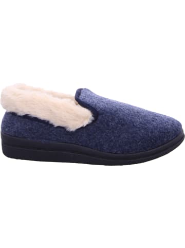 Scandi Hausschuh in blau