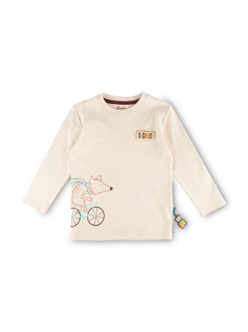 Sigikid Langarmshirt winter animals in beige