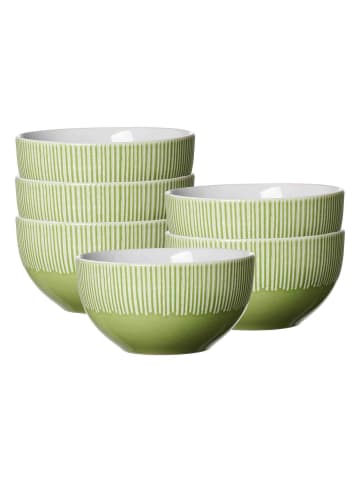 Ritzenhoff & Breker 6er Set Schalen Banda ø 14 cm in Grün