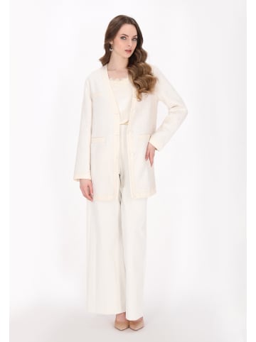 DreiMaster Women Coat in offwhite