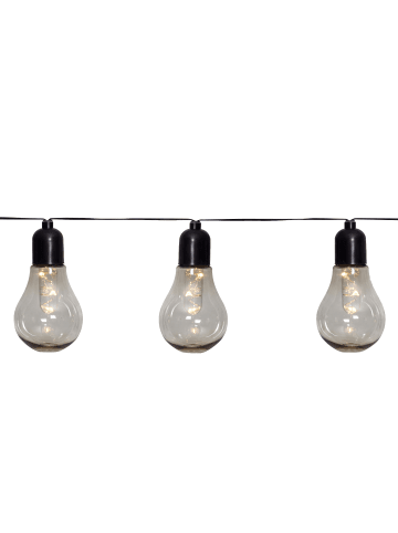 STAR Trading LED Deko-Lichterkette Glow in Schwarz,Transparent,Grau,Anthrazit